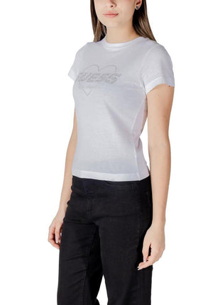 Guess Active White Cotton T-Shirt - XLchoice