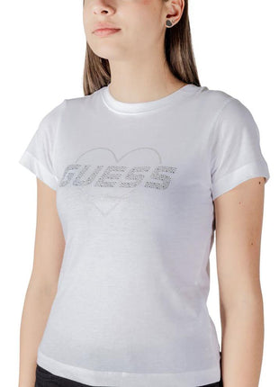 Guess Active White Cotton T-Shirt - XLchoice