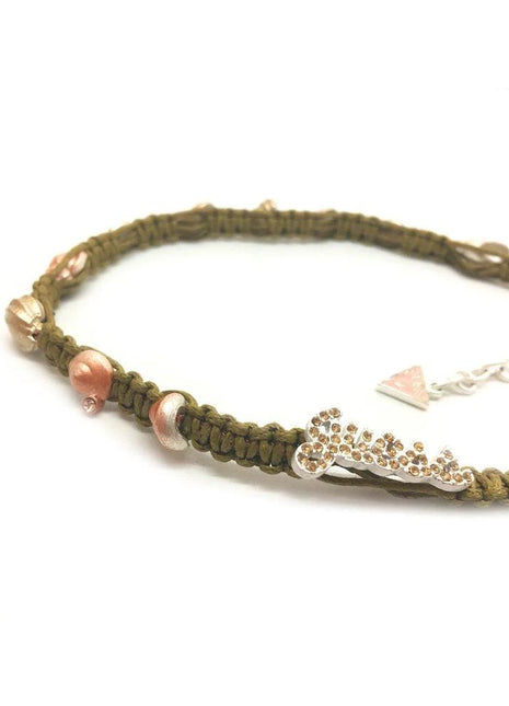 Guess Green Textile Necklace - XLchoice