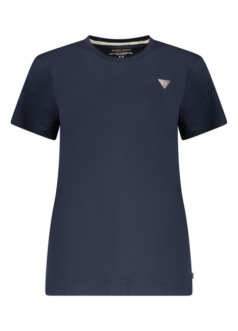 Guess Jeans Blue Cotton Women's T-Shirt - xlchoice.com