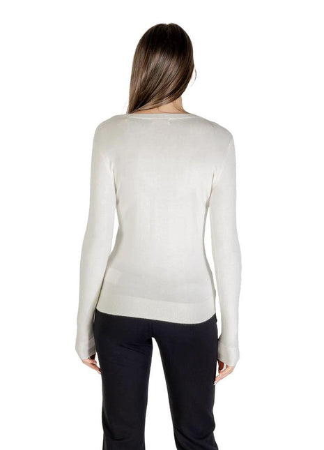 Guess Cream Viscose Sweatshirt - XLchoice