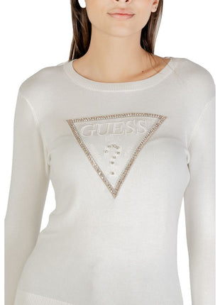 Guess Cream Viscose Sweatshirt - XLchoice