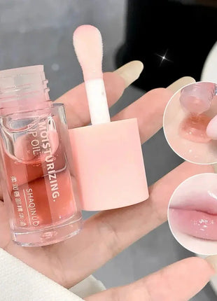 Water Light Lip Gloss Moisturizer Transparent Jelly Mirror Fruit Crystal Lip Oil Clear Hydrating Plumping Korean Lip Care Makeup - xlchoice.com