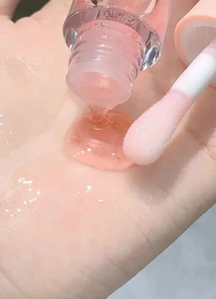 Water Light Lip Gloss Moisturizer Transparent Jelly Mirror Fruit Crystal Lip Oil Clear Hydrating Plumping Korean Lip Care Makeup - xlchoice.com