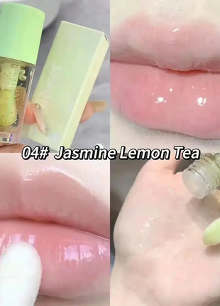 Water Light Lip Gloss Moisturizer Transparent Jelly Mirror Fruit Crystal Lip Oil Clear Hydrating Plumping Korean Lip Care Makeup - xlchoice.com