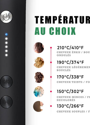 HairMaster Duo - Lisseur 2 en 1 + Brosse Offerte-3