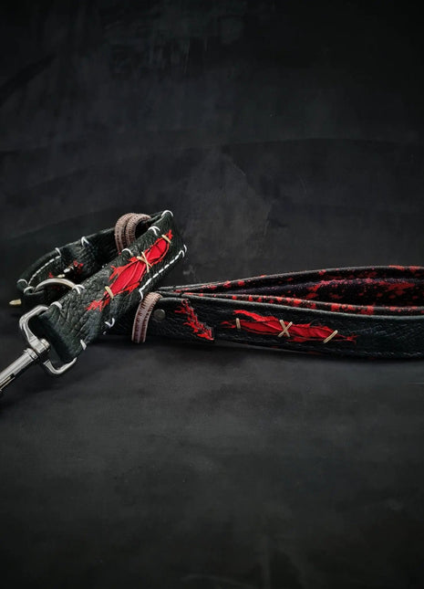 Haunted Leather Lead - xlchoice.com