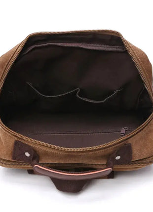Unisex Large Capacity Vintage Canvas Travel Backpack