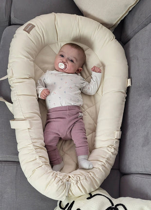 homba® babynest til baby, cremefarvet - XLchoice