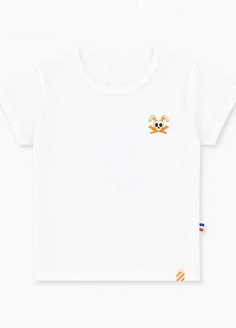 tshirt hotot blanc en coton bio papate