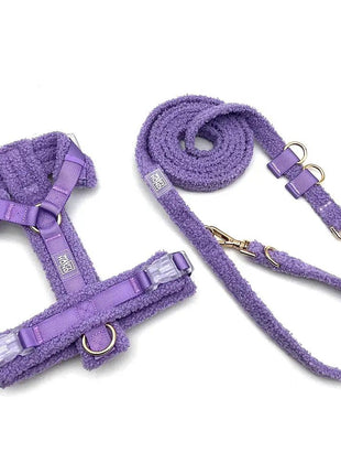 Hundegeschirr-Set Teddy Violett-3
