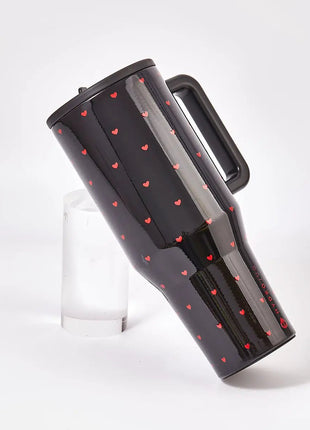 HydroJug Queen of Hearts Traveler Tumbler – Black Valentine Limited Edition-2
