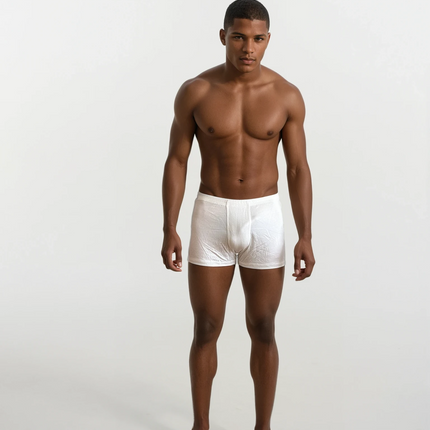 Silk Boxers – White
