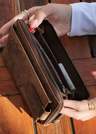 txt
Crossbodytaske i læder til mobil (brun) - XLchoice