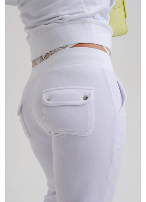 Juicy Couture White Polyester Casual Pants - XLchoice