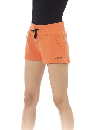 Just Cavalli Orange Cotton Women's Sweatshorts - XLchoice