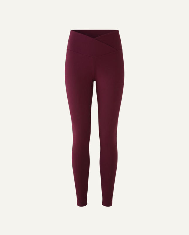 Women's Seacell Leggings - Burgundy