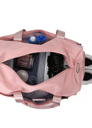 PINK Women Waterproof Carry-on Gym Bag - xlchoice.com