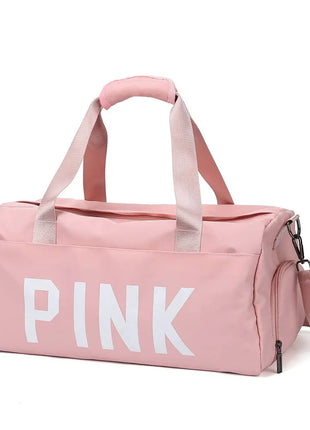 PINK Women Waterproof Carry-on Gym Bag - xlchoice.com