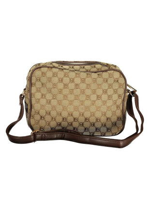 Laura Biagiotti Beige Polyester Women's Shoulder Bag - XLchoice.com