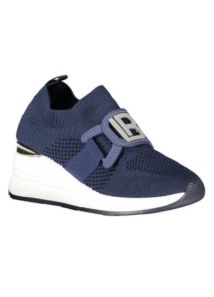Laura Biagiotti Blue Polyester Women Sneaker - XLchoice.com