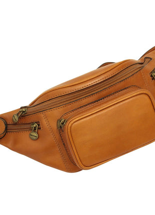 Leather belt pack - Brown colonial - XLchoice