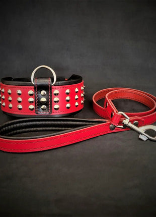 Leather Collar Set - xlchoice.com