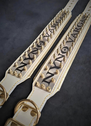 Leather Metal Collar - xlchoice.com