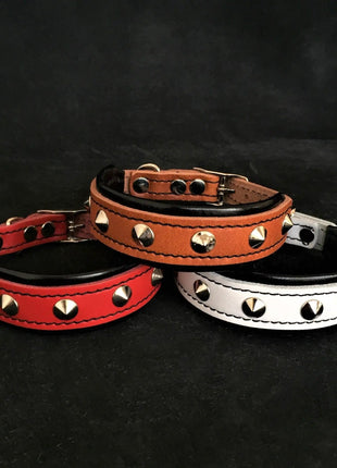 Leather Star Collar - xlchoice.com