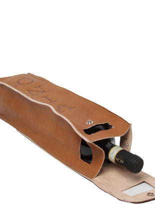 Leather wine holder - colonial - XLchoice