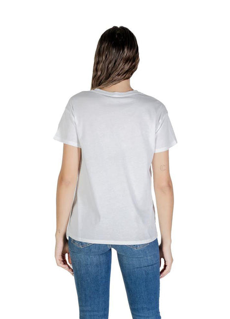 Liu Jo White Cotton T-Shirt - XLchoice