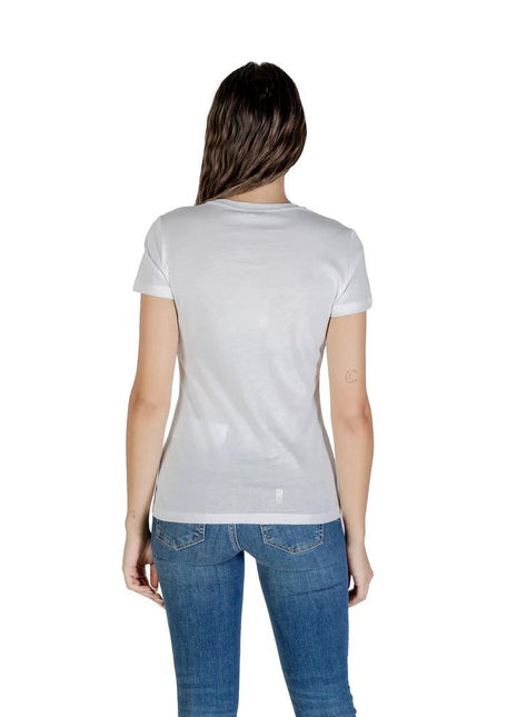 Liu Jo White Cotton T-Shirt - XLchoice.com