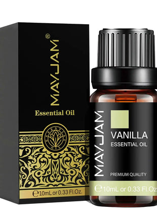 MAYJAM 10ML Lavender Lemongrass Jasmine Vanilla Eucalyptus Rose Lemon Essential Oil For Humidifier Diffuser Candle Making - xlchoice.com
