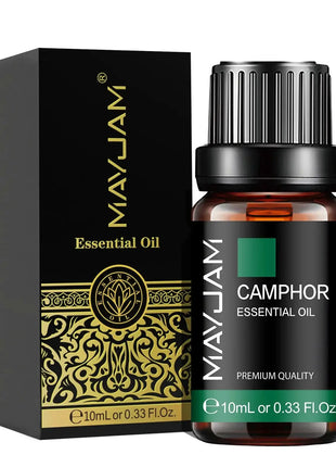 MAYJAM 10ML Lavender Lemongrass Jasmine Vanilla Eucalyptus Rose Lemon Essential Oil For Humidifier Diffuser Candle Making - xlchoice.com