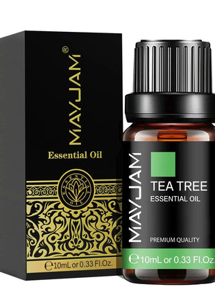 MAYJAM 10ML Lavender Lemongrass Jasmine Vanilla Eucalyptus Rose Lemon Essential Oil For Humidifier Diffuser Candle Making - xlchoice.com