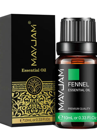 MAYJAM 10ML Lavender Lemongrass Jasmine Vanilla Eucalyptus Rose Lemon Essential Oil For Humidifier Diffuser Candle Making - xlchoice.com