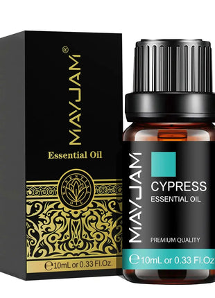 MAYJAM 10ML Lavender Lemongrass Jasmine Vanilla Eucalyptus Rose Lemon Essential Oil For Humidifier Diffuser Candle Making - xlchoice.com
