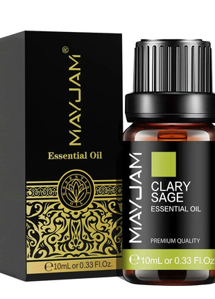 MAYJAM 10ML Lavender Lemongrass Jasmine Vanilla Eucalyptus Rose Lemon Essential Oil For Humidifier Diffuser Candle Making - xlchoice.com