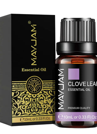 MAYJAM 10ML Lavender Lemongrass Jasmine Vanilla Eucalyptus Rose Lemon Essential Oil For Humidifier Diffuser Candle Making - xlchoice.com