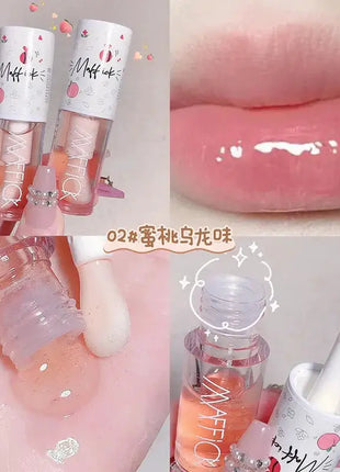 Make Up Korean Beauty Cosmetics Lip Ink Gloss Labial Lips Moisturizer Jelly Lipstick Bright Oil Moisturizing Balm Big Lip Brush - xlchoice.com