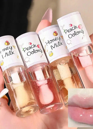 Make Up Korean Beauty Cosmetics Lip Ink Gloss Labial Lips Moisturizer Jelly Lipstick Bright Oil Moisturizing Balm Big Lip Brush - xlchoice.com