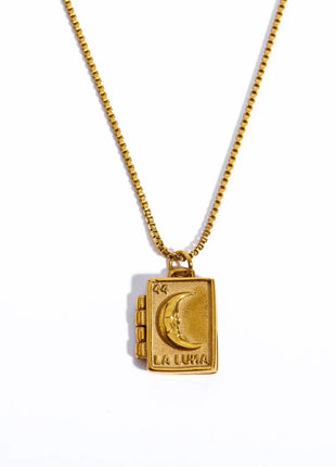 Love Photo Album Opening And Closing Photo Frame Necklace - xlchoice.com