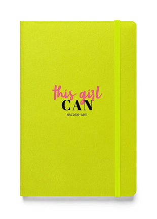 This Girl Can Hardcover bound notebook - JournalBook - stationery - xlchoice.com