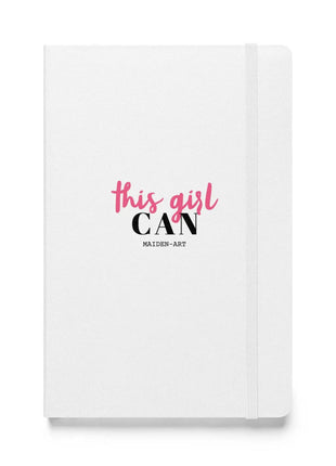 This Girl Can Hardcover bound notebook - JournalBook - stationery - xlchoice.com