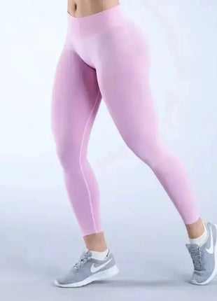 DF Impact matting pleated waist seamless sports fitness trousers - xlchoice.com