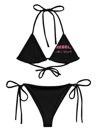 All-over print recycled string bikini - xlchoice.com