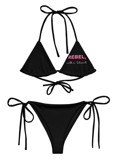 All-over print recycled string bikini - xlchoice.com