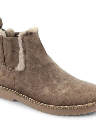 Leisure Warm Leopard Print Suede Boots Women - xlchoice.com