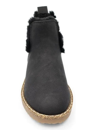 Leisure Warm Leopard Print Suede Boots Women - xlchoice.com