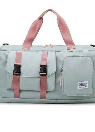 Colorful Pearlescent Yoga Fitness Bag With Dry-wet Separation - xlchoice.com